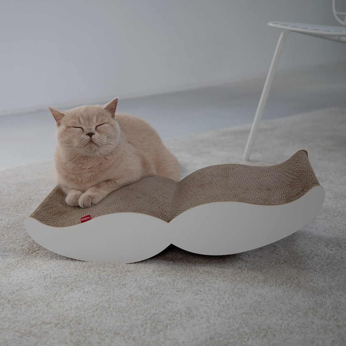 Stylish cat scratcher for modern home interiors