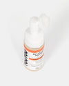 Refillable dog paw cleaner foam with built-in brush