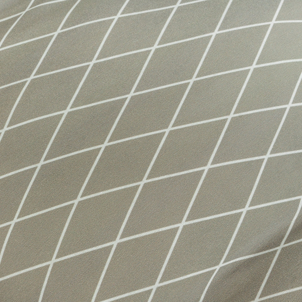 Eco-friendly dog bed with breathable cotton fabric